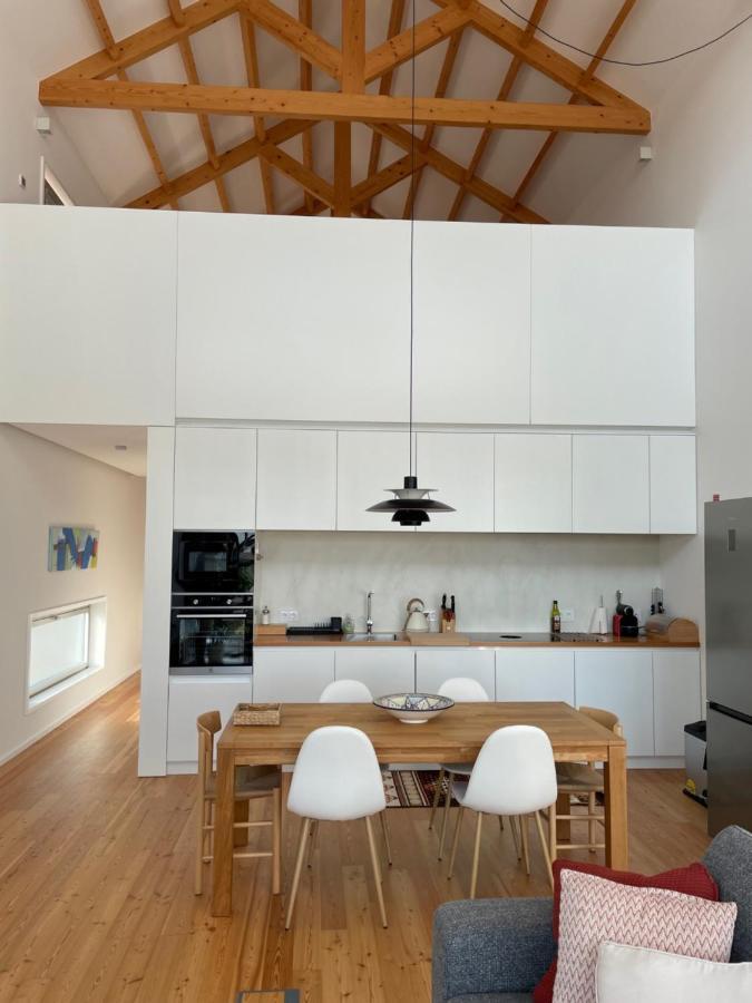 Modern Barn House In Countryside Villa Murtosa Bagian luar foto